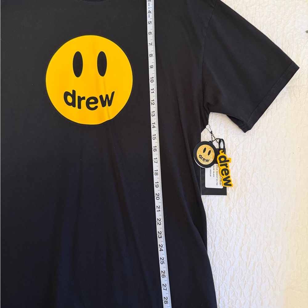 DREW Black and Yellow Smiley Face Tee - Picture 5 of 11